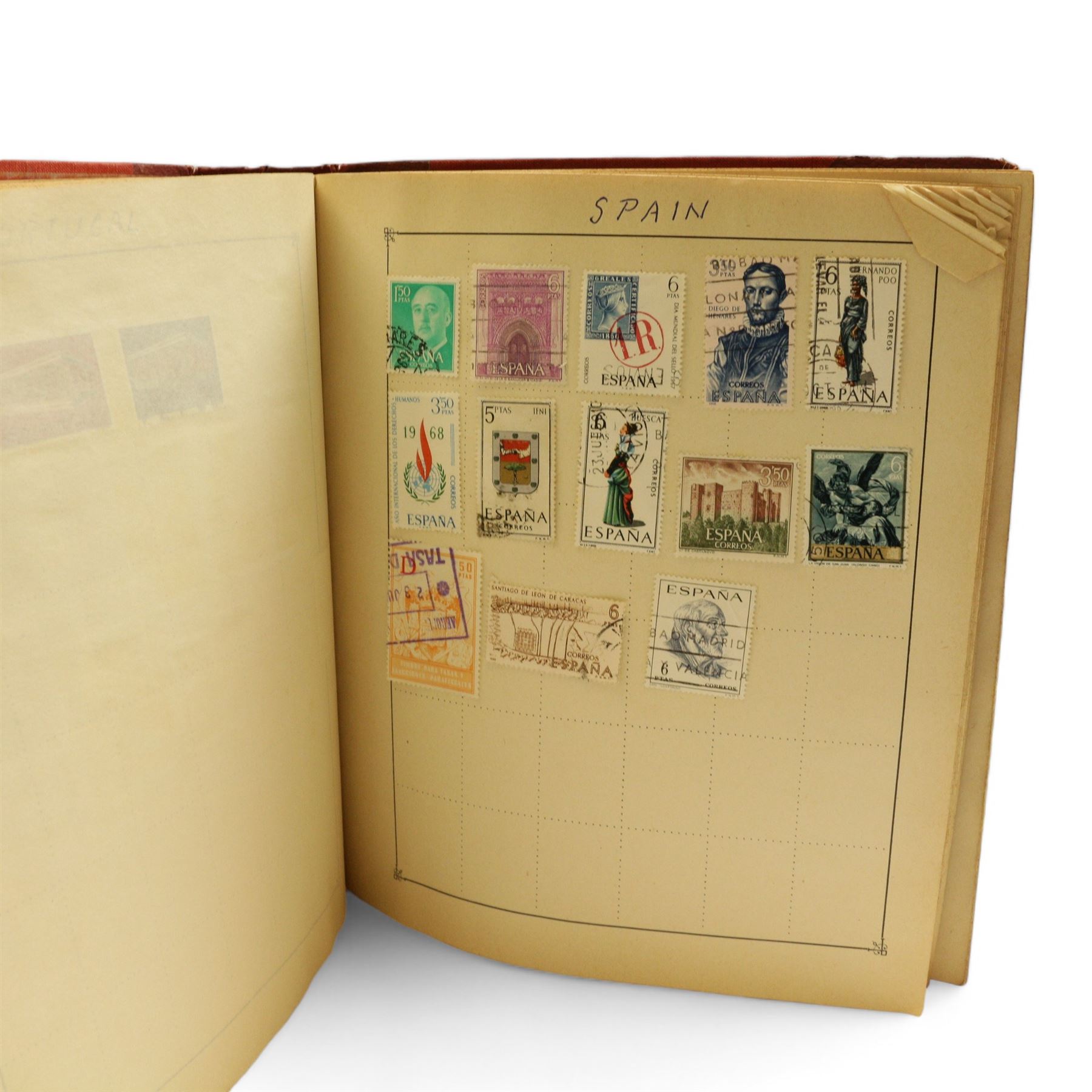 Great British and World stamps, including Queen Elizabeth II first day covers mostly with printed addresses and special postmarks, Gibraltar, Malta, Belgium, Denmark, France, Germany, Greece, Italy, Poland, Portugal, Spain and other world stamps etc, housed in six ring binder folders, 'The Strand' stamp album and loose, in one box