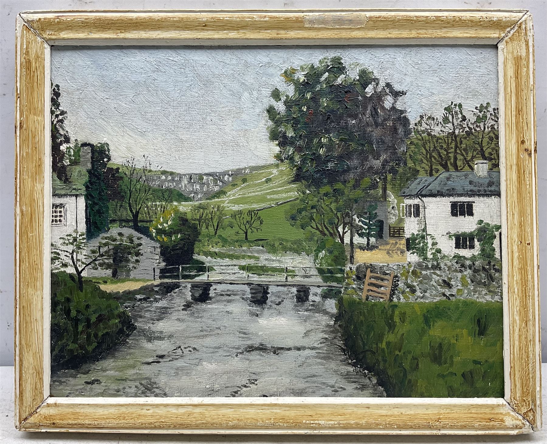 John Appleyard (British 1923-2016): Malham, two oils on board unsigned max 33cm x 40cm (2)