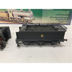 ‘00’ gauge - kit built NBR (Class B-Reid) LNER/BR J35/1/2/4/5 0-6-0 steam locomotive and tender no.64480, finished in BR black with DJH Models box; with further kit built Class J50 0-6-0T locomotive no.68936, finished in BR black (2)