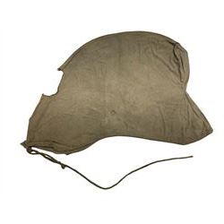 WWI French Dragoon Troopers Helmet Cover, white cloth cover for wear on the French Dragoon troopers helmet 