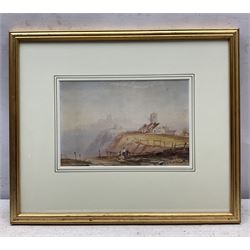 Henry Barlow Carter (British 1804-1868): Scarborough from the Cliffs, watercolour unsigned 17cm x 23cm 
Provenance: private collection, purchased David Duggleby Ltd 6th March 2020 Lot 180; exh. 'Henry Barlow Carter' Maritime Museum Hull 2006 & Scarborough Art Gallery 2007; with Walker Galleries Harrogate, purchased 1995