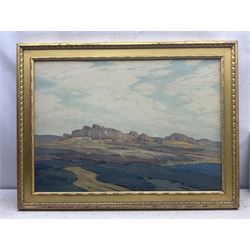 Hirst Walker (Staithes Group 1868-1957): 'The Hills of Gay Gordon', watercolour signed, titled verso 52cm x 74cm 
Provenance: from the estate of Ian Hirst Walker, the artist's great nephew.