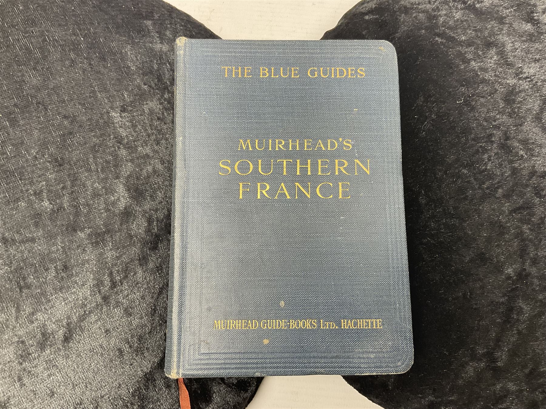 Collection of travel books, including Baedekers Belgien und Holland, Muirhead's Southern France, The Queen Travel Book 1929-30 