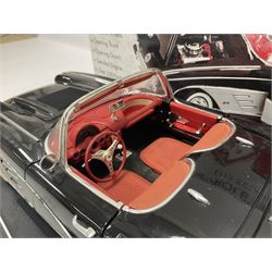 Gearbox 1:12 scale ‘1958 Chevrolet Corvette’ 17904 Mint Precision Series die-cast model, on plinth in original box