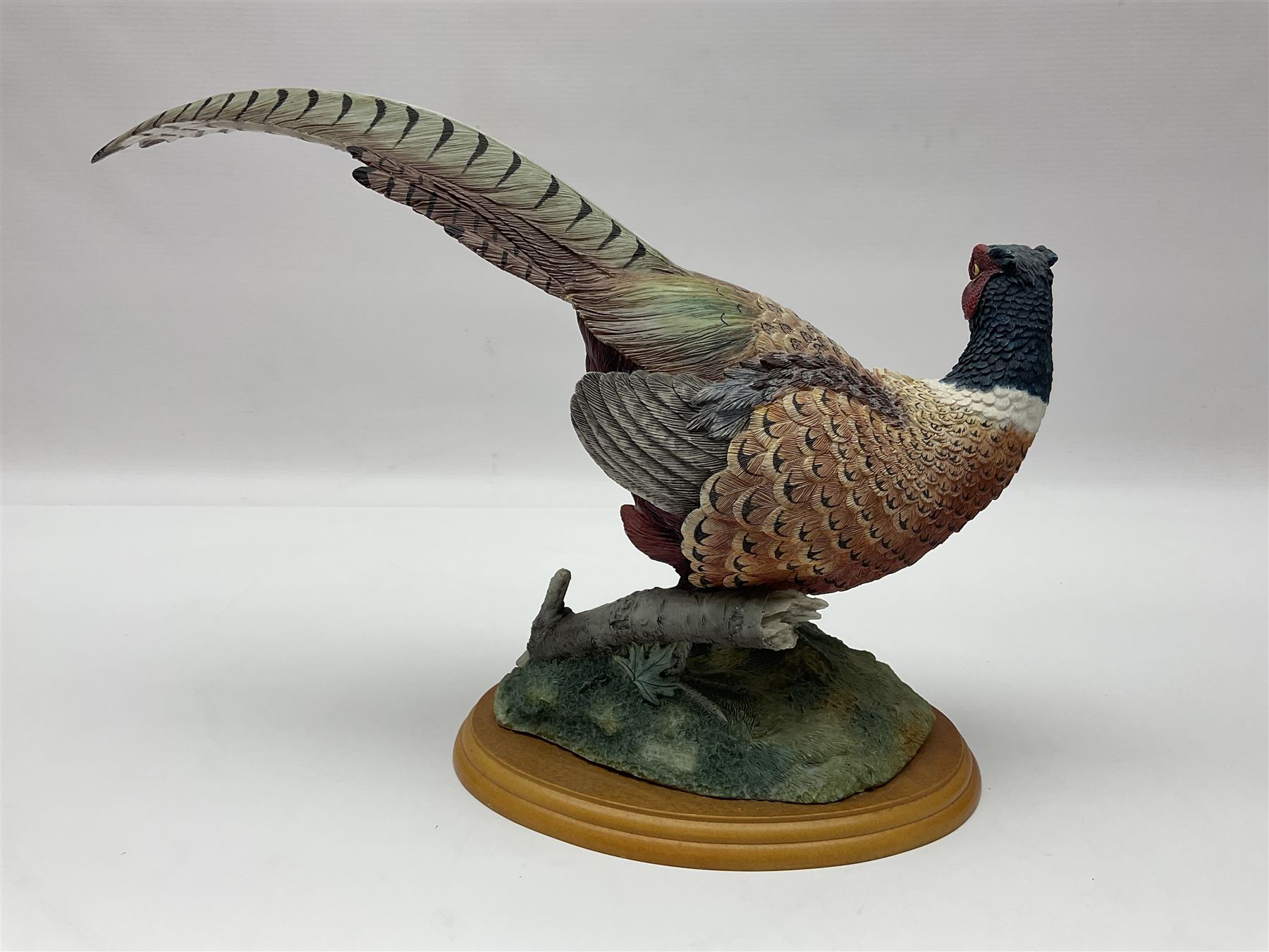 Border Fine Arts Game Birds figure, modelled as a Pheasant, A0659 by Russell Willis, H26cm