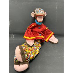 Pelham ventriloquist puppet, Cheeky Monkey, H66cm