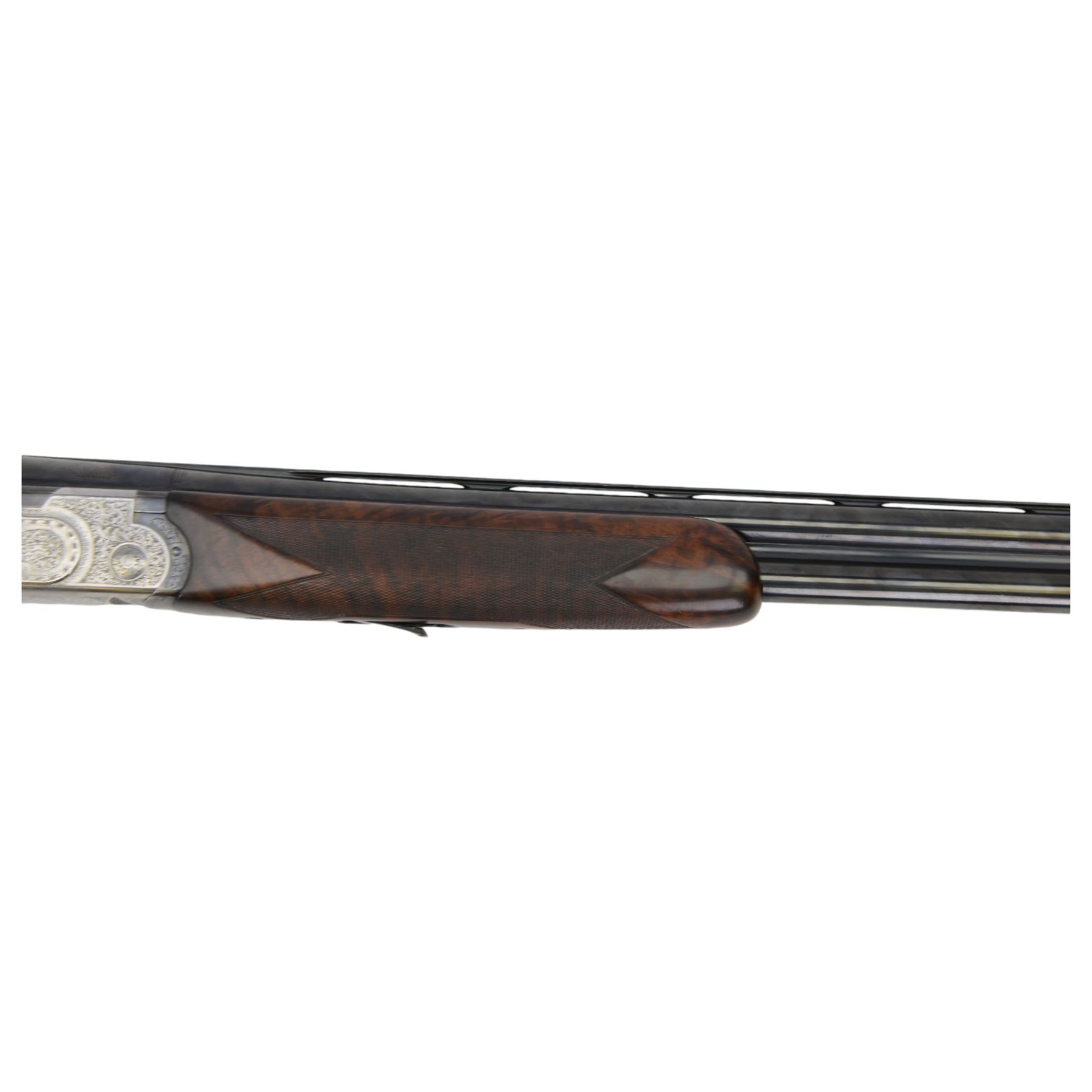 SHOTGUN CERTIFICATE REQUIRED - P. Beretta, 12 bore, limited edition Battle of Britain 50th Anniversary model, single trigger, boxlock ejector, over and under shotgun, with 71cm(28