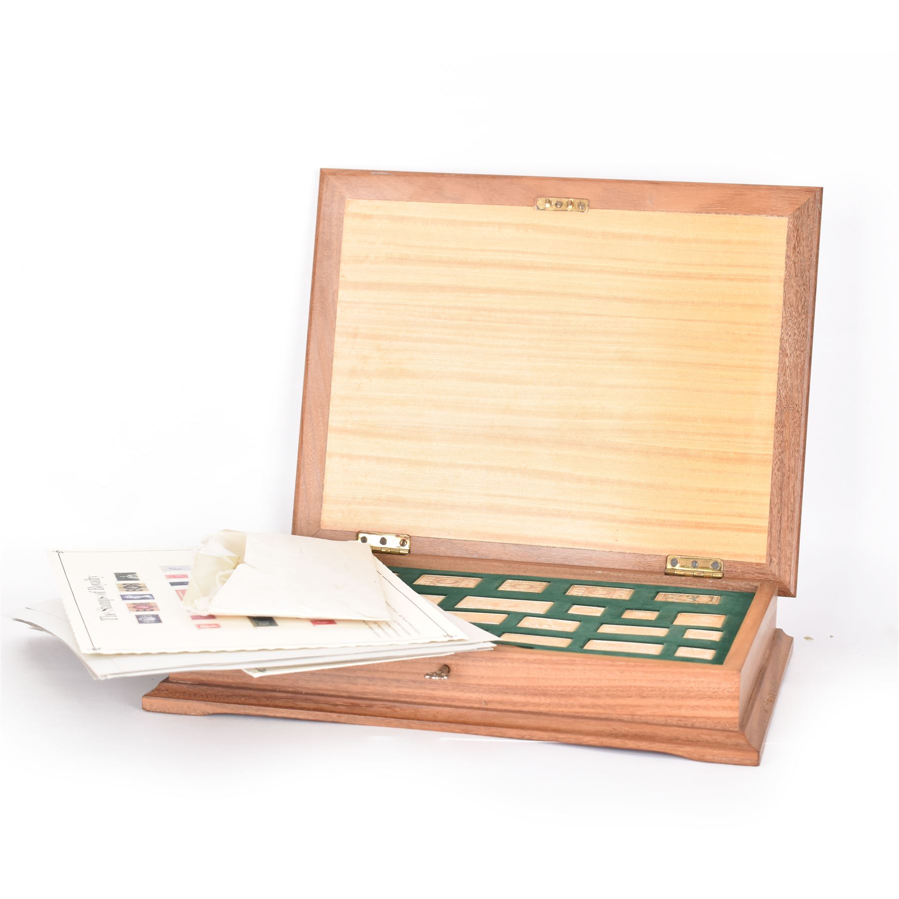 The Stamps of Royalty, Hallmark Replicas Limited, collection of twenty-five silver stamp ingots, set no. 4270, in presentation case with certificates