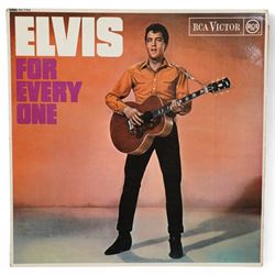 Seven Elvis Presley LP's comprising On Stage, He Touched Me, Elvis Country, From Elvis in Memphis, C'mon Everybody, Elvis in G.I. Blues and Elvis For Everyone, together with B.B. King - Introducing and Queen - Jazz (9)