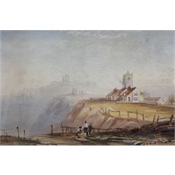 Henry Barlow Carter (British 1804-1868): Scarborough from the Cliffs, watercolour unsigned 17cm x 23cm 
Provenance: private collection, purchased David Duggleby Ltd 6th March 2020 Lot 180; exh. 'Henry Barlow Carter' Maritime Museum Hull 2006 & Scarborough Art Gallery 2007; with Walker Galleries Harrogate, purchased 1995