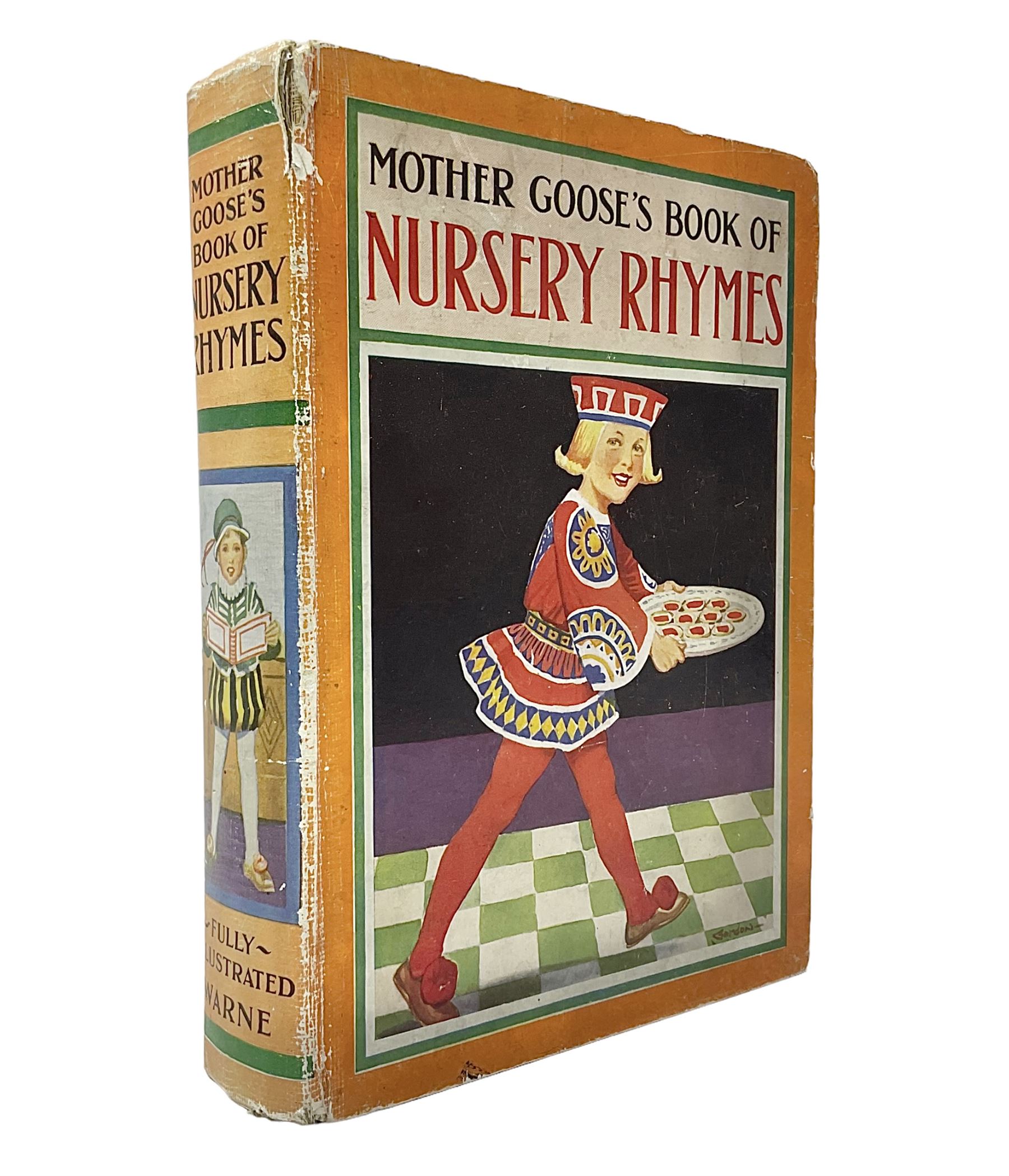 Mother Goose's Book of Nursery Rhymes, illustrated by A.E Bestall, Frederick Warne & Co 