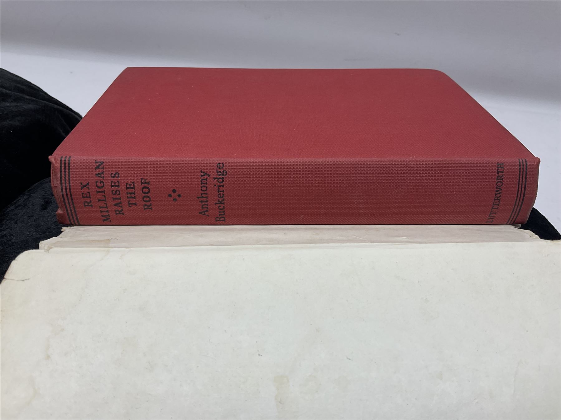 Anthony Buckeridge; Rex Milligan Reporting, first edition Lutterworth Press 1961 and Rex Milligan Raises the Roof, second impression  Lutterworth Press, 1956