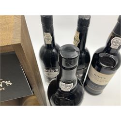 Four bottles Dow's port, comprising, 1975, 1979, Master Blend, and 2001 Quinta Do Bomfim, various contents and proof (4) 