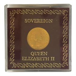 Queen Elizabeth II 1968 gold full sovereign coin