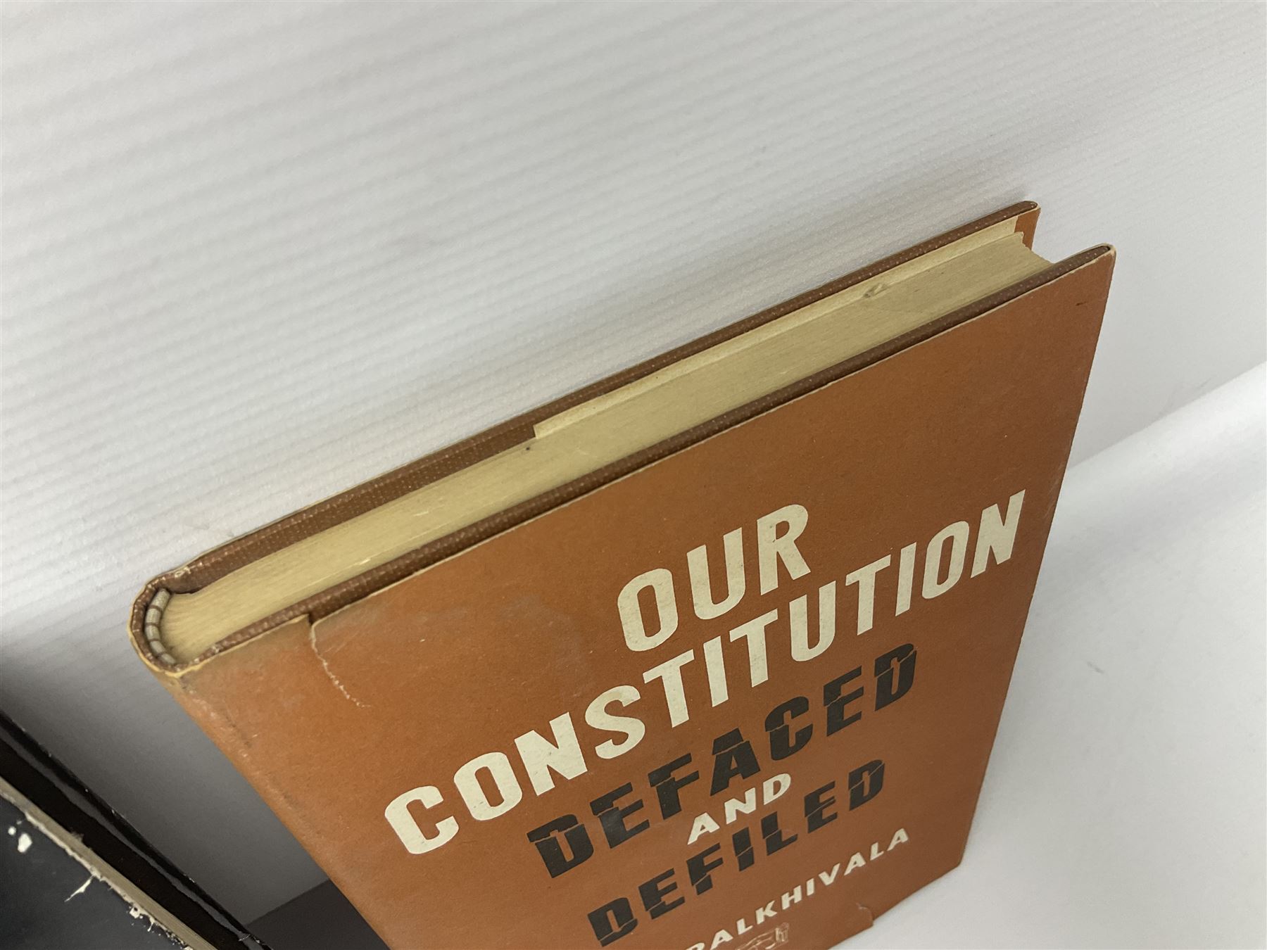 P.N Haksar; Premonitions, Imperatives of Change, Interpress Bombay 1979 and N.A Palkhivala; Our Constitution Defaced and Defiled, Macmillan 1974  