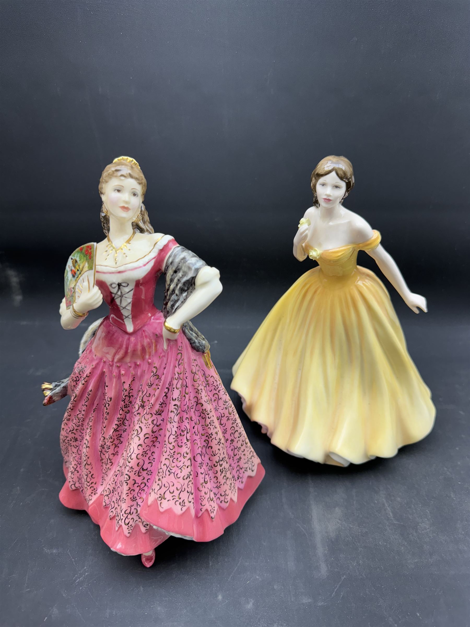 Two Royal Doulton figures, Carmen HN3993 and Elizabeth HN4426