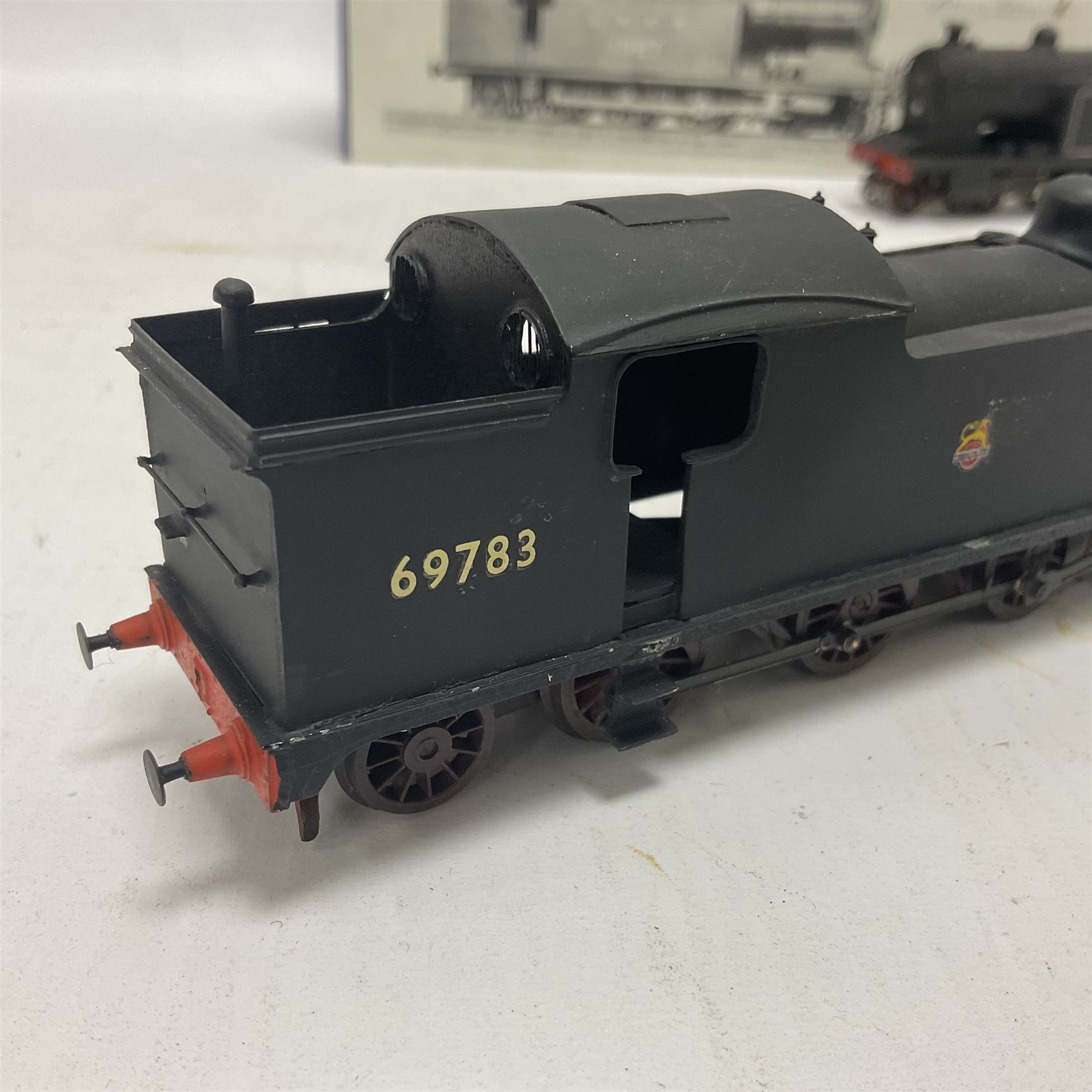 DJH Models ‘00’ gauge - two kit built steam locomotives comprising LNER ...