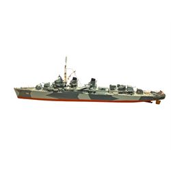 US DD-680 model warship, L89cm, H27cm