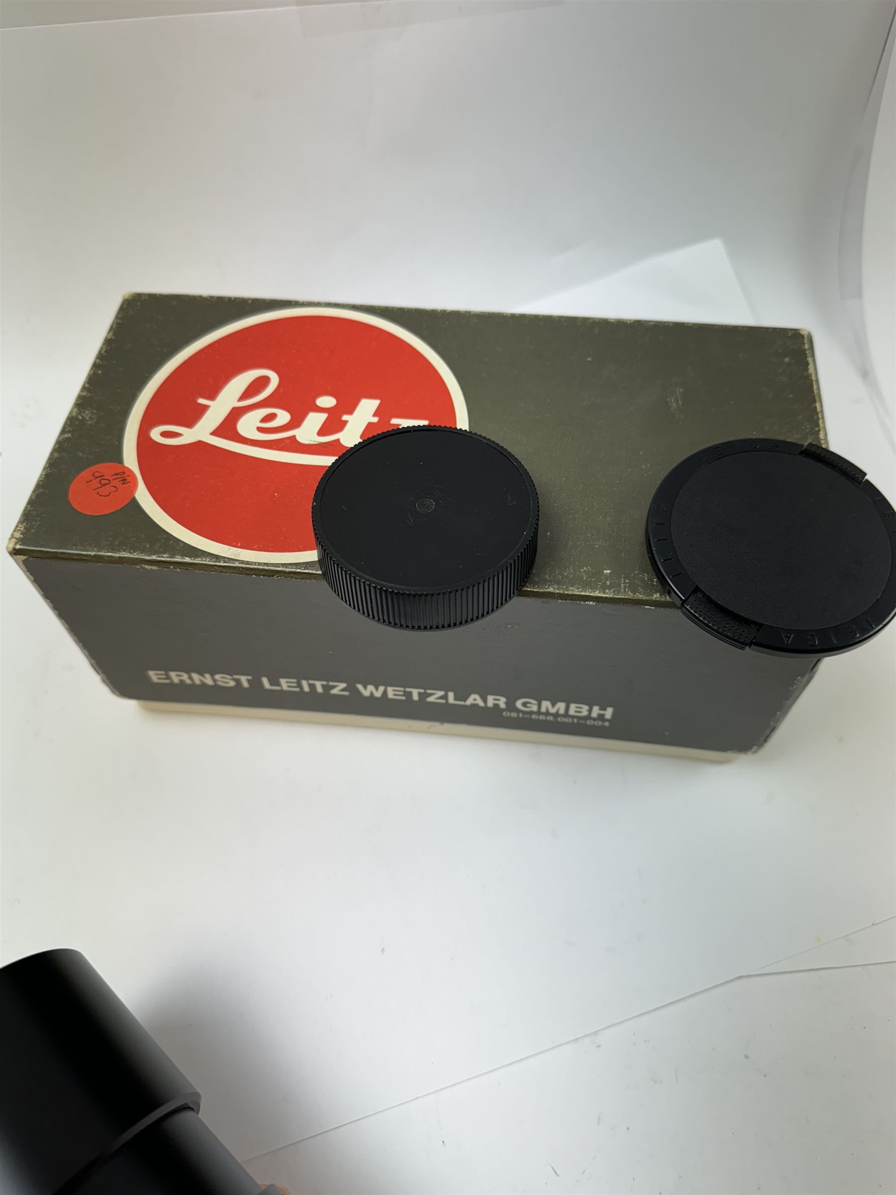 Leitz Vario-Elmar-R 1:4/70-210 E60 lens, serial no. 3373036, boxed with two lens caps