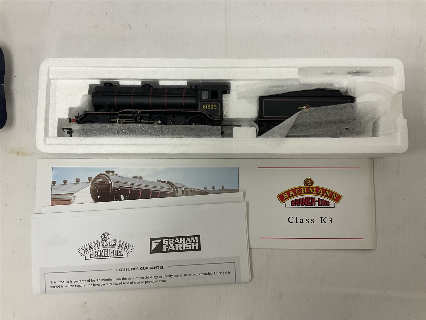 Bachmann ‘00’ gauge - two DCC ready locomotives comprising 32275 Class K3 2-6-0 locomotive no.2934 in LNER black; 32278 Class K3 2-6-0 locomotive no.61823 in BR black; both in original boxes (2) 