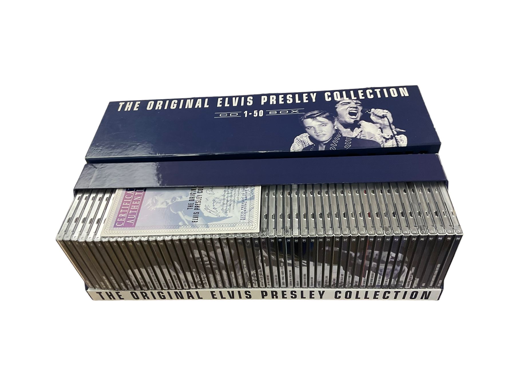 The Original Elvis Presley Collection, 50 CD box set collection, with certificate