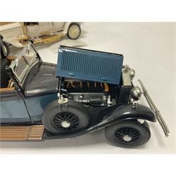 Franklin Mint - six 1:24 scale die-cast Rolls-Royce models comprising 1907 Rolls-Royce ‘The Silver Ghost’, boxed with original packaging and paperwork, 1929 Rolls-Royce ‘Phantom I’ with original packing, 1914 Rolls-Royce, 1911 Rolls-Royce, 1955 Rolls-Royce ‘Silver Cloud 1’, and 1992 Rolls-Royce Corniche IV 