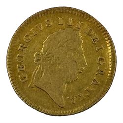 George III 1802 gold one third guinea coin