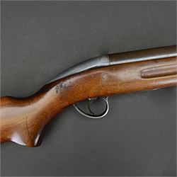 BSA .177 Airport  underlever air rifle, trigger marked Patient 607.045, overall L114cm, serial no 327419 