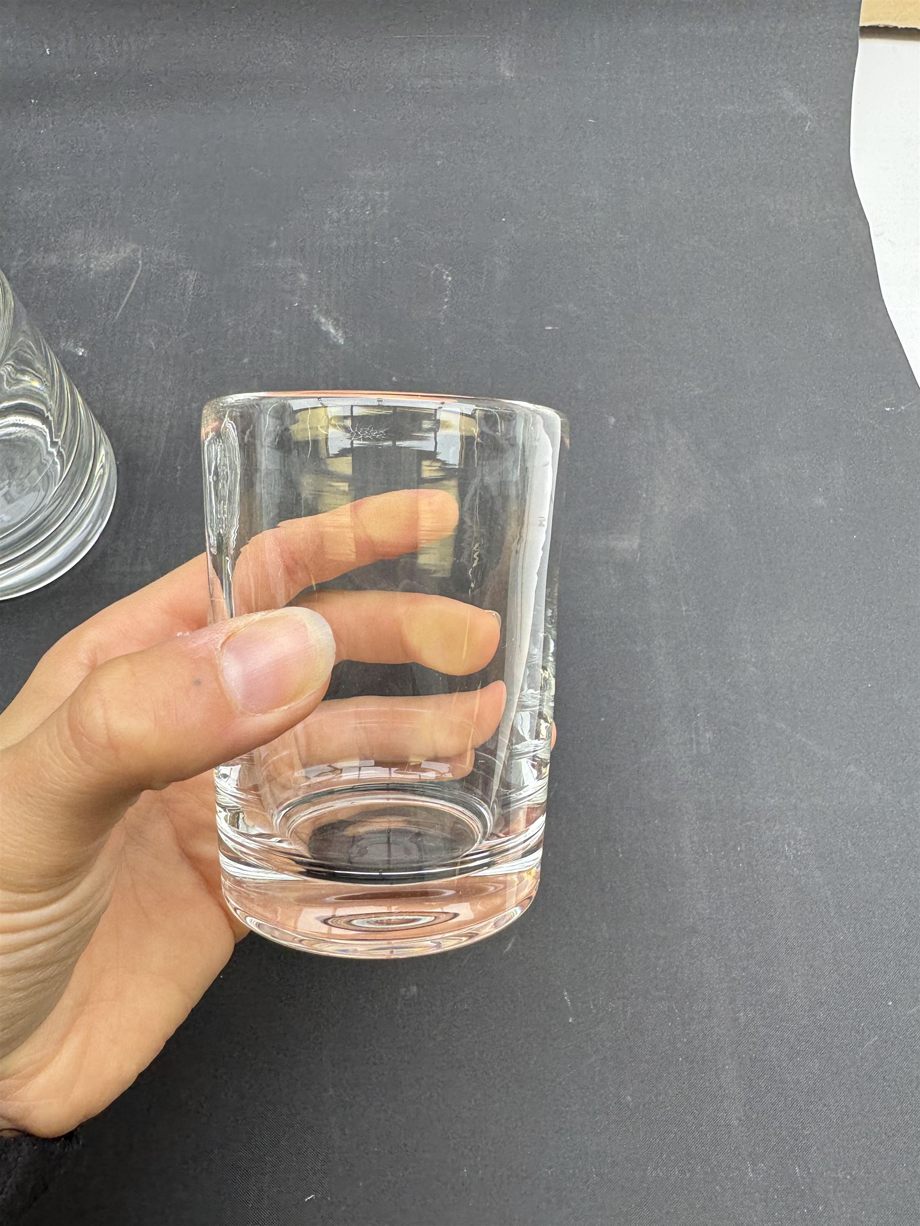 Collection of tumbler glasses, possibly Niederer, in sets of eight, comprising high ball, whisky and rocks