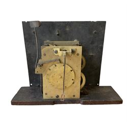 Early 18th century 30hr count-wheel movement by William Russell of Wootton, with a 10” bra...