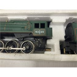 Hornby ‘00’ gauge - LMS Class 4P 2-6-4 Tank locomotive no.2300; Class 9F ‘Evening Star’ 2-10-0 no.92220; LMS Patriot Class 5XP ‘Duke of Sutherland’ 4-6-0 no.5541 (3) 