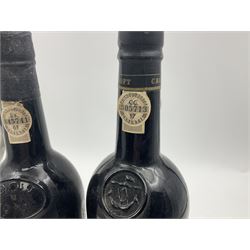 Dow's, 1975 vintage port, 75cl unknown proof and Croft, 1978 late bottled vintage port, 75cl unknown proof (2)