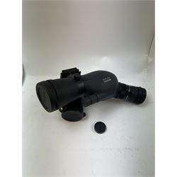 Opticron MM3 50 ED spotting scope, together with an Opticron 40935 SDL zoom eyepiece