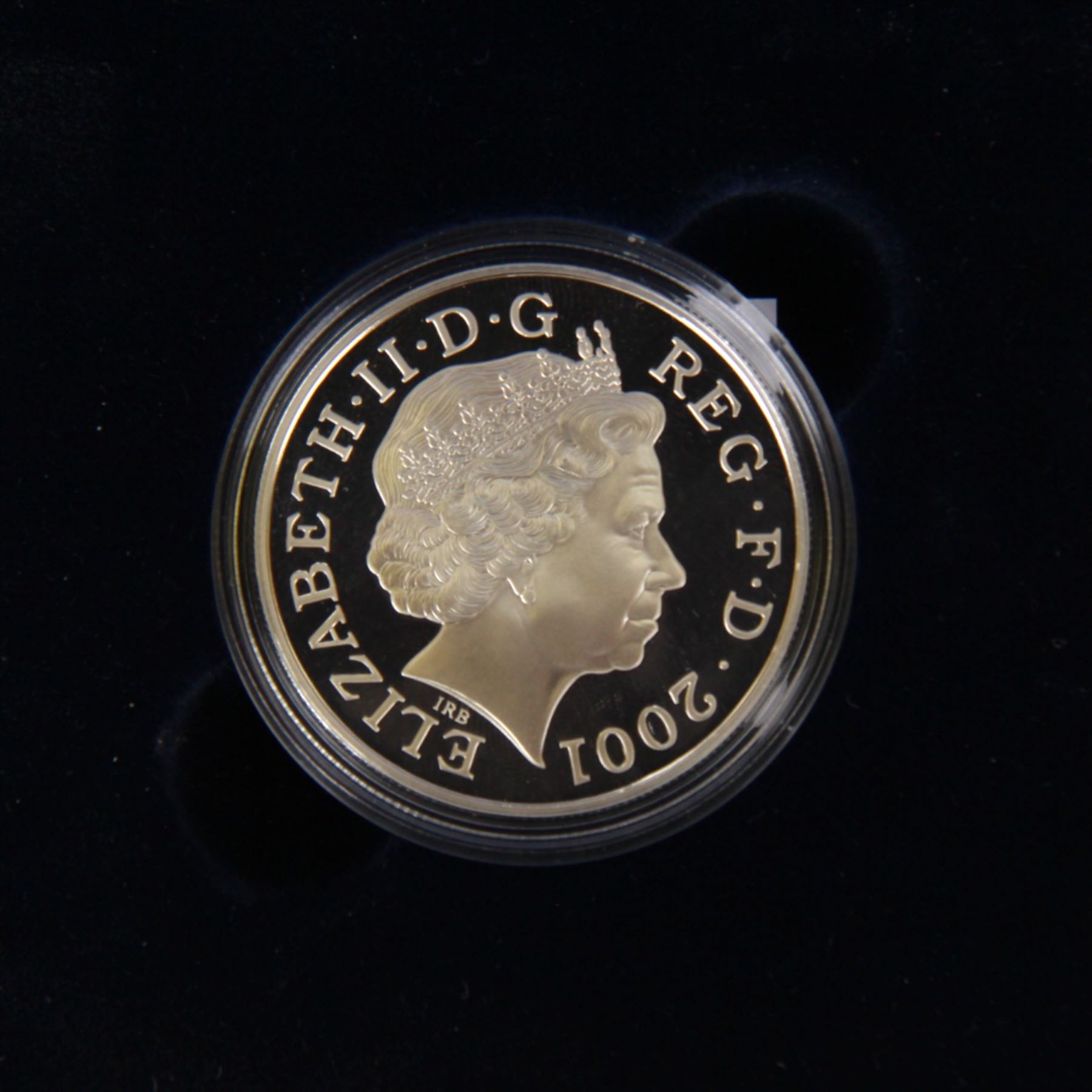 Four The Royal Mint United Kingdom silver proof five pound coins, comprising 1997 'In Memory of Diana Princess of Wales', 2000 'Queen Elizabeth The Queen Mother Centenary Year' piedfort, 2001 'Victorian Anniversary Crown' and 2002 '1900-2002 Her Majesty Queen Elizabeth The Queen Mother' all cased with certificates