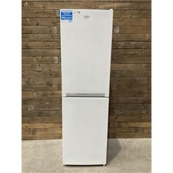 Beko half and half fridge freezer