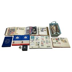 Great British and World stamps, including air mail covers, small  number of Queen Elizabet...