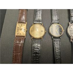 Collection of wristwatches including Raymond Weil 7009, Everite Seiko automatic, Kolber, Seiko quartz etc