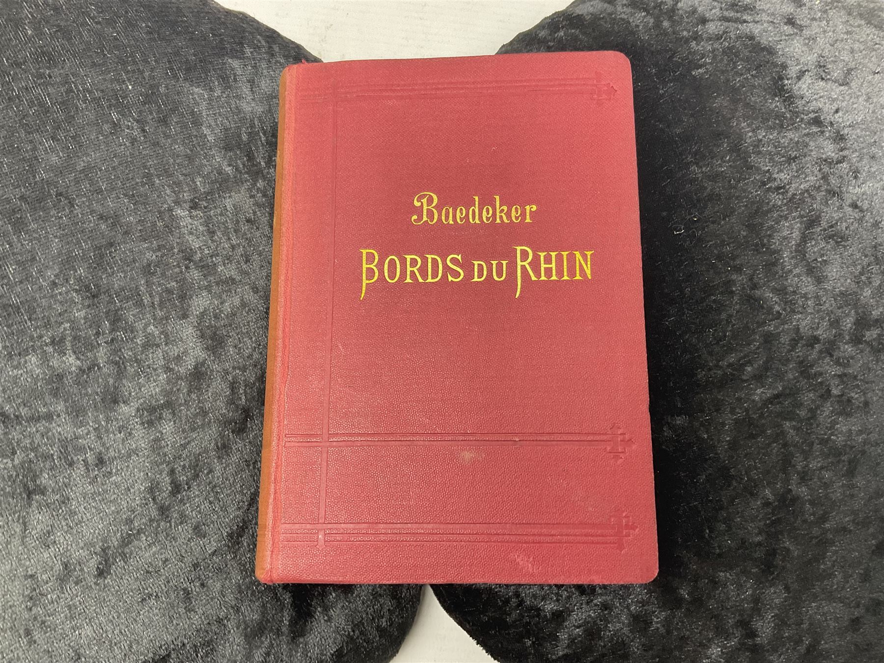 Collection of travel books, including Baedekers Belgien und Holland, Muirhead's Southern France, The Queen Travel Book 1929-30 