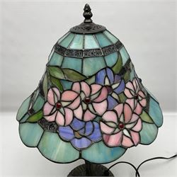 Tiffany style lamp, H52cm