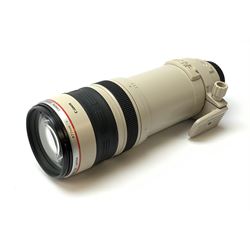 Canon camera lens 'Canon Zoom Lens EF 100-400mm 1:4.5-5.6 L IS Ultrasonic' 