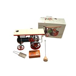 Mamod TE1a steam tractor, boxed 