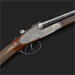 SHOTGUN CERTIFICATE REQUIRED - Stephen Grant Shotgun & Sons, 12 bore sidelock ejector side...