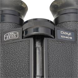 Pair of Carl Zeiss Dialyt 10x40B binoculars, with the original box and case 