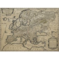 Abraham Ortelius (Belgian 1527-1598): 'Europam sive Celticam Veterem' (Celtic Europe), ear...