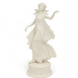 Set of six limited edition Wedgwood 'The Dancing Hours' figures, H27cm and smaller (6)