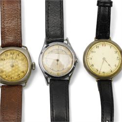 Collection of manual wind wristwatches including Landi, Pinnacle, Elco, Bentima and Rensie (8)