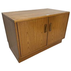 G-Plan - teak two door cabinet 