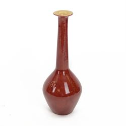 Early 20th century Jugenstijl vase by Aardewerkfabriek De Kat, Bergen op Zoom Pottery (190...