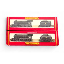 Two Hornby '00' gauge BR Class B12/3 4-6-0 locomotives, comprising R2102A no. 61520 and R2102B no. 61553, both boxed 