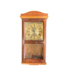 Four early 20th century wall clocks